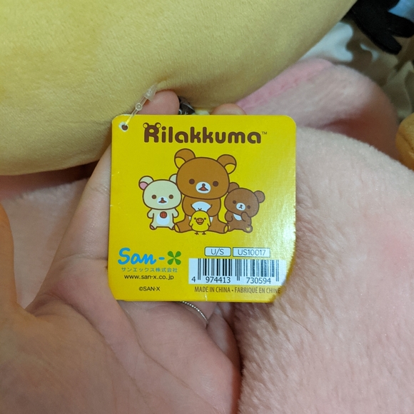 SOLD Rilakkuma Super Mochi Kiiroitori Plush - Picture 5 of 5